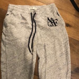 light gray sweatpants